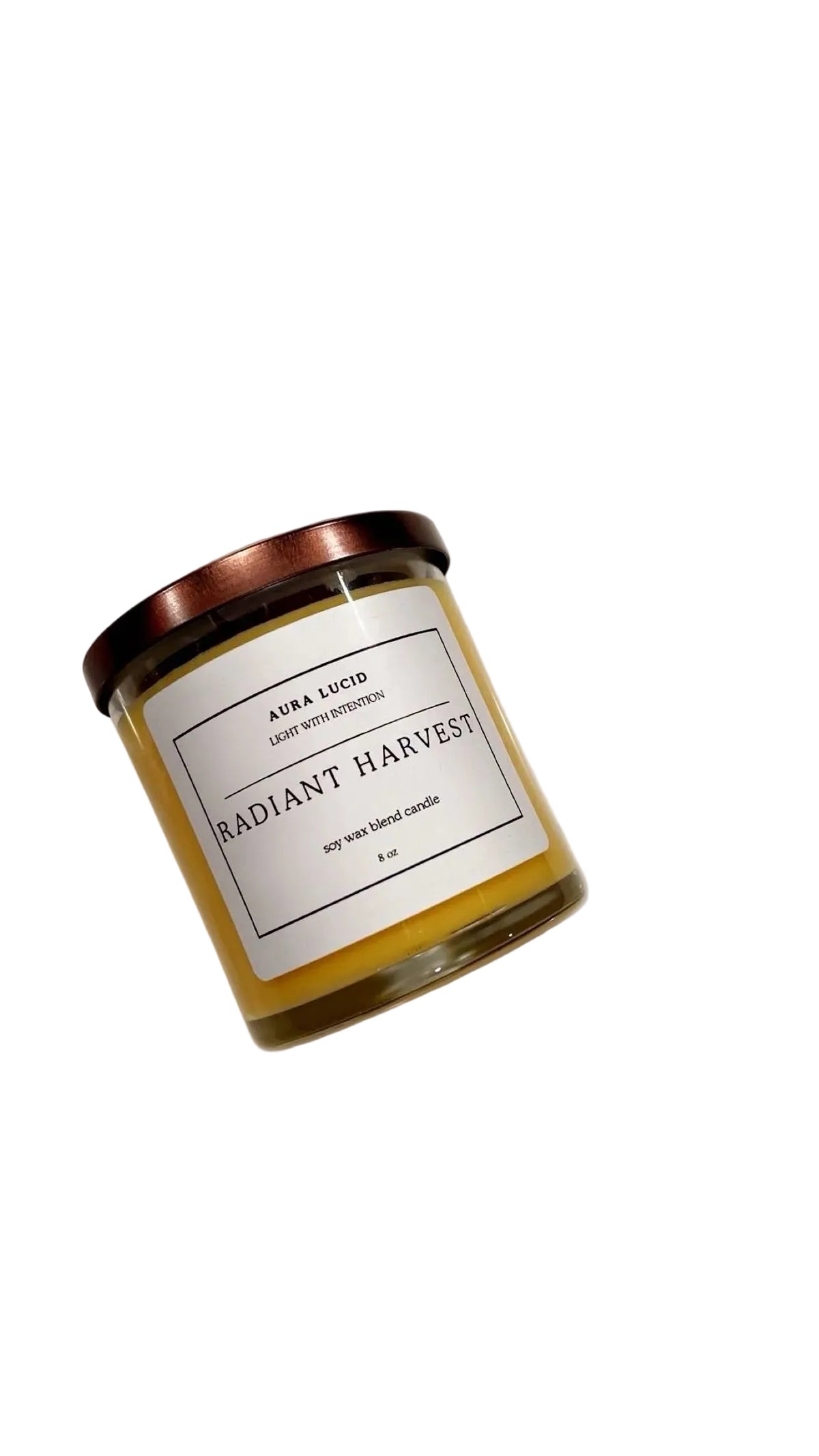 Radiant Harvest - Light With Intention Candle