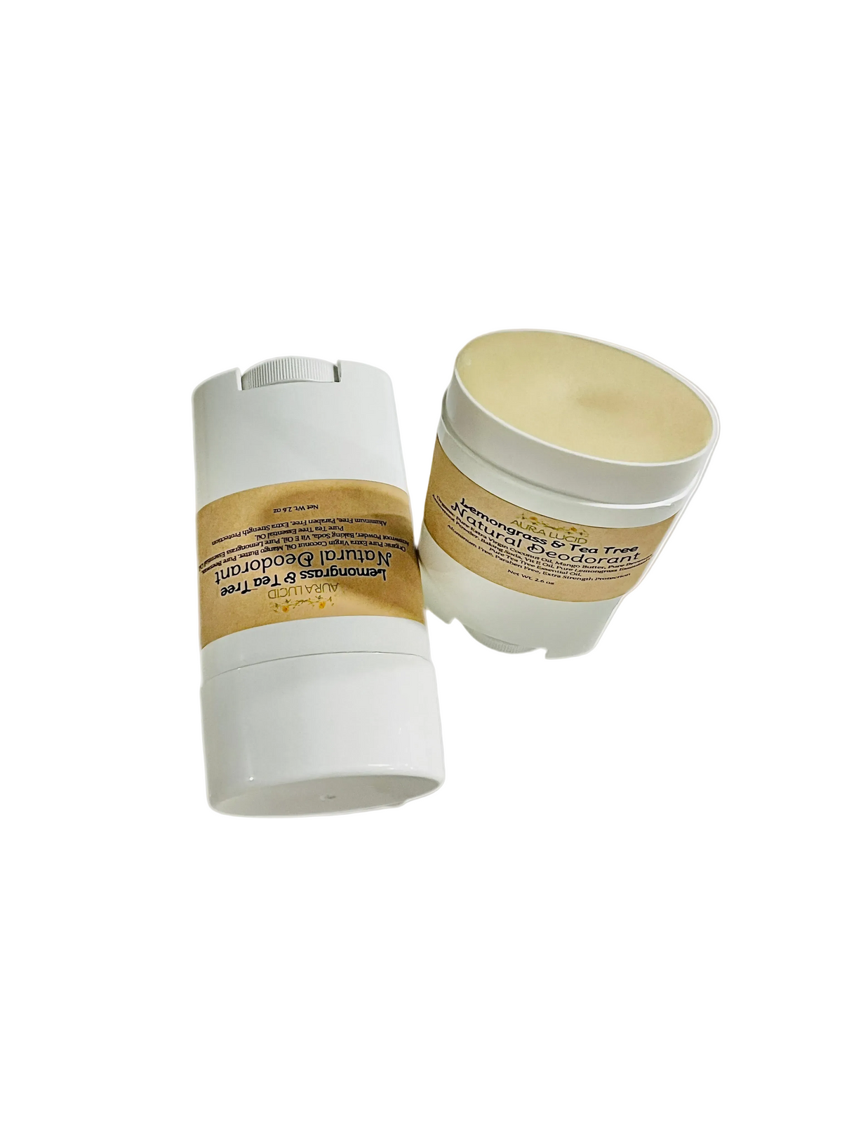 Lemongrass & Tea Tree Natural Deodorant